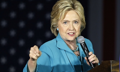 Tạp chí Mỹ nói bà Clinton tức tối, ném đồ đạc trong đêm bầu cử