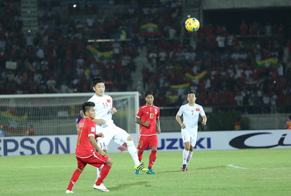 Myanmar 1-2 ĐT Việt Nam: Chiến thắng vất vả