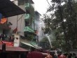 Cháy nhà 4 tầng ở Trần Khát Chân, khói đen cuộn kín trời