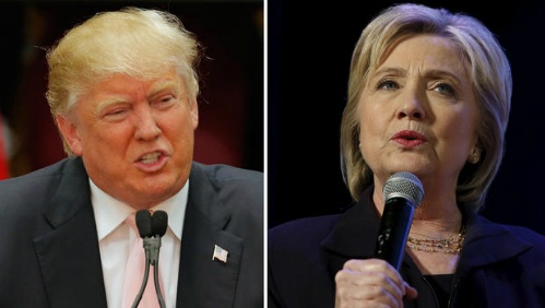 Hillary Clinton dẫn trước Donald Trump hai triệu phiếu phổ thông
