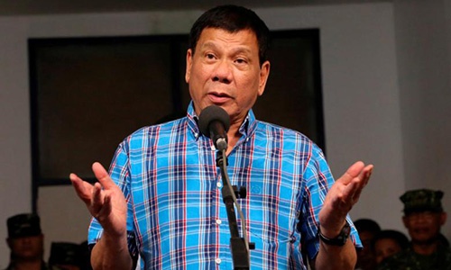 Duterte phản ứng với lời đe dọa truy tố trước Toà hình sự quốc tế