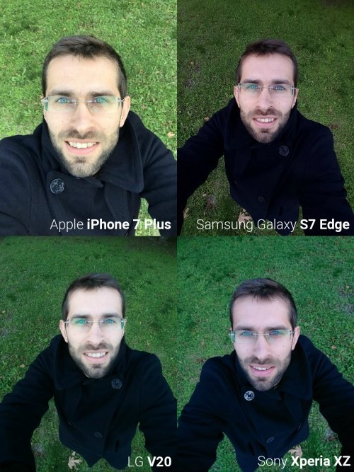 Đọ camera selfie giữa "bộ tứ" smartphone siêu đẳng