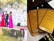 Đám cưới "siêu khủng": Khách được tặng phong bì tiền, iphone dát vàng