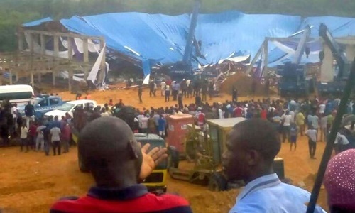 Sập nhà thờ ở Nigeria, 160 người thiệt mạng