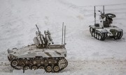 Robot sát thủ Nga hiệp đồng chiến đấu với bộ binh