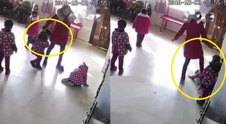 Video "cô giáo mầm non đá gục 2 bé gái vì không chịu múa" nóng trong ngày