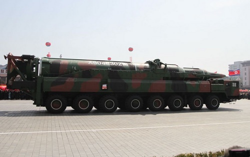 Triều Tiên chuẩn bị thử tên lửa đạn đạo có tầm bắn tới Mỹ
