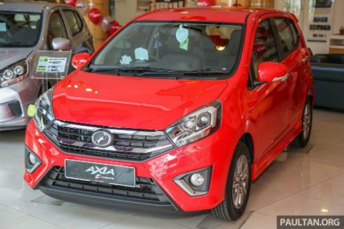 Phát thèm 2017 Perodua Axia giá 126 triệu đồng