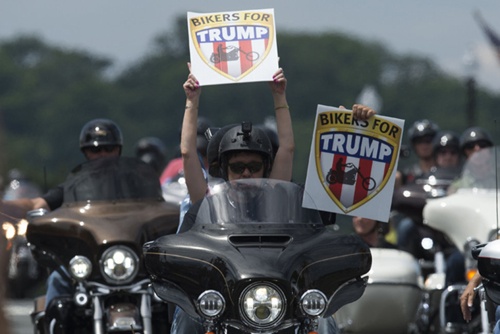 Đội quân 5.000 "quái xế" bảo vệ lễ nhậm chức của Trump