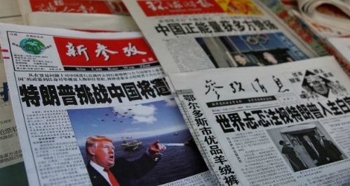 Báo Trung Quốc lo Trump "đốt lửa trước thềm"