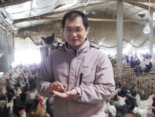 Thạc sĩ nước ngoài về quê “xúc phân gà”, kiếm tiền tỉ mỗi năm