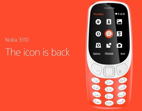Ra mắt Nokia 3310 giá rẻ, sự trở lại của “huyền thoại”