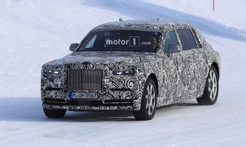 Rolls-Royce Phantom thế hệ mới trên đường thử