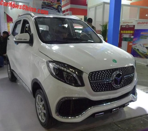 Ôtô Trung Quốc "nhái" Mercedes GLC giá 3.200 USD