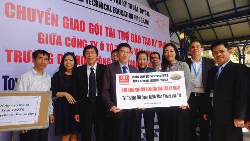Toyota dành 24 triệu USD cho các hoạt động xã hội tại Việt Nam