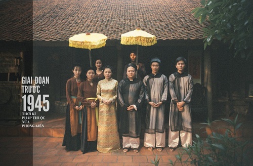Bộ ảnh tái hiện 100 năm lễ cưới ở Việt Nam gây sốt cộng đồng