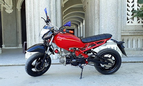 Honda Wave phong cách Ducati của thợ Bình Định