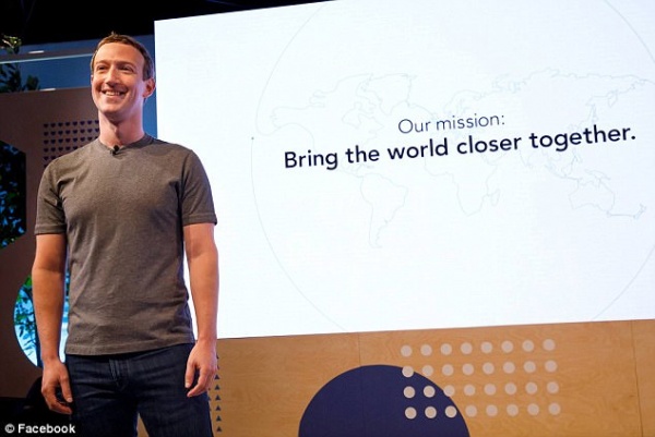 Mark Zuckerberg hé lộ nhiệm vụ mới của Facebook