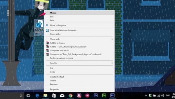 Hướng dẫn tắt ứng dụng chạy ngầm trên Windows 10 bằng một cú click chuột