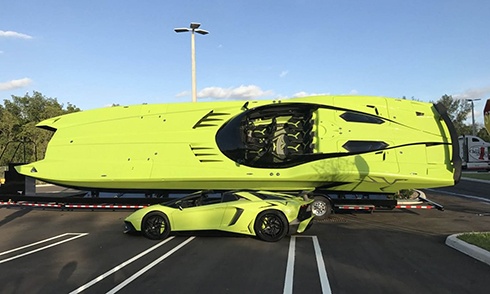 Siêu du thuyền "Lamborghini Aventador" giá hàng triệu USD