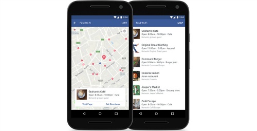 Facebook cập nhật tính năng dò tìm Wifi trên phạm vi toàn thế giới
