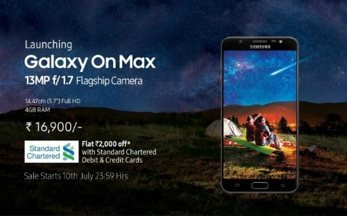 Ra mắt Galaxy On Max cấu hình tầm trung