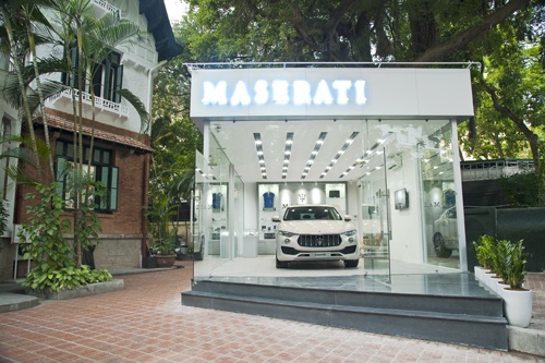 Mẫu SUV Levante có mặt ở ngôi nhà Maserati Hà Nội