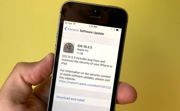 Hướng dẫn từng bước cài đặt iOS 10.3.3 qua iTunes hoặc OTA