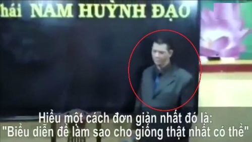 Hậu trường biểu diễn công phu "lăng không kình" của Nam Huỳnh Đạo
