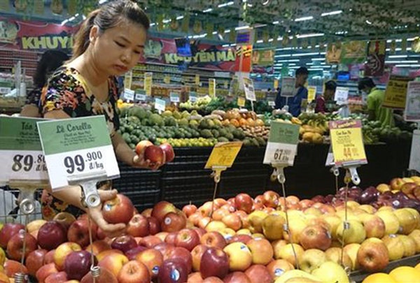 Người Việt chi 120 triệu USD mỗi tháng nhập rau quả