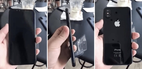 Video trên tay iPhone 8 màu đen, camera đặt dọc