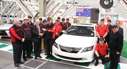 Toyota Camry dừng sản xuất ở Australia