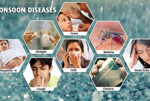 9 loại bệnh nguy hiểm xuất hiện trong mùa mưa bão