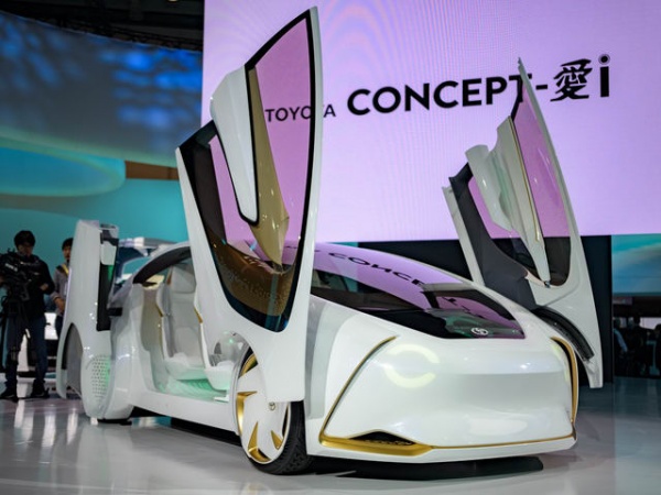 Ngắm xe công nghệ tối tân Toyota Concept-i