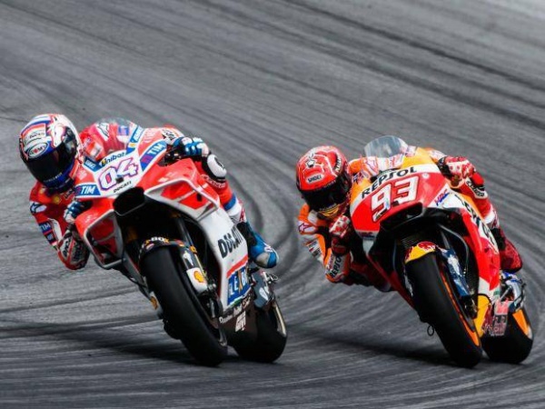 Các kịch bản vô địch thế giới MotoGP 2017 của Marquez và Dovizioso