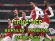 TRỰC TIẾP bóng đá Burnley - Arsenal: Công phá Turf Moor (Vòng 13 Ngoại hạng Anh)