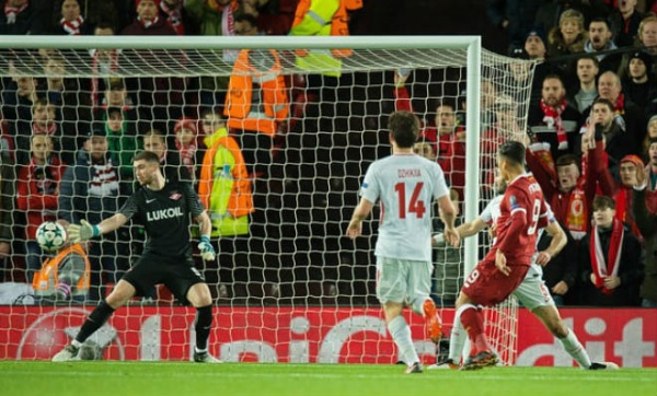 Kết quả bóng đá Liverpool – Spartak Moscow: Tra tấn kinh hoàng, hủy diệt 7 bàn