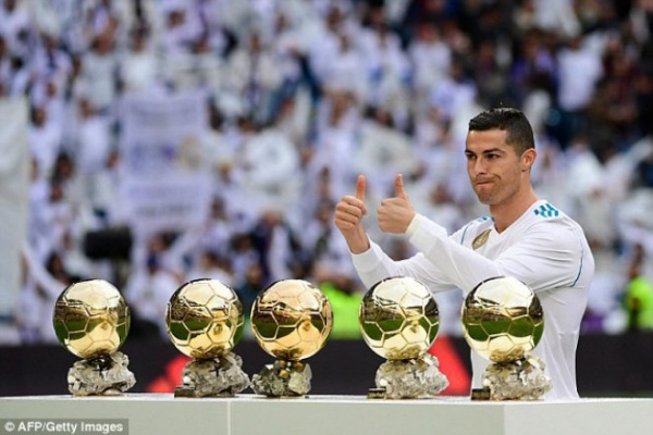 Nghịch lý: Ronaldo 5 Quả bóng Vàng vẫn không vĩ đại nhất Real