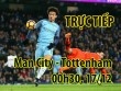 TRỰC TIẾP Man City - Tottenham: Silva vắng mặt, Aguero đấu Kane