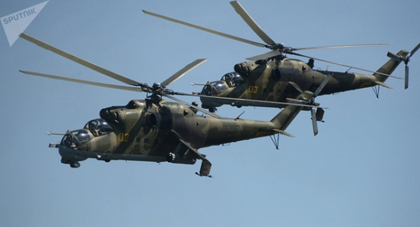 Trực thăng quân sự Nga rơi ở Syria, 2 phi công thiệt mạng