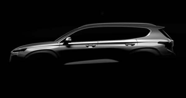 Hyundai công bố hình ảnh đầu tiên về Santa Fe thế hệ mới