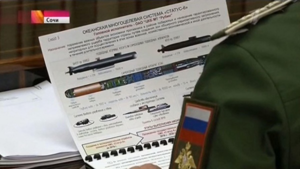 Mỹ: Nga đang chế tạo ngư lôi hạt nhân "ngày tận thế"