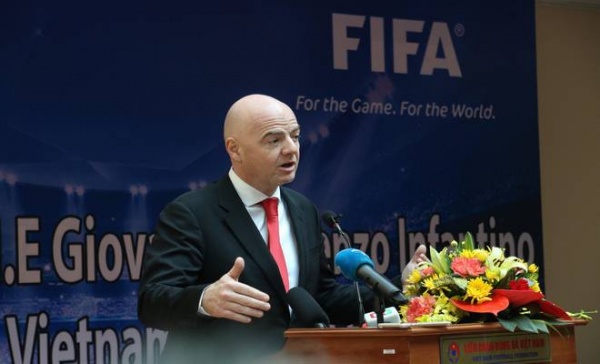 Chủ tịch FIFA nói Việt Nam có cơ hội dự World Cup, đưa ra 3 lời khuyên