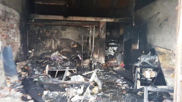 Cháy cửa hàng lúc rạng sáng, 3 mẹ con tử vong thương tâm ở Nam Định