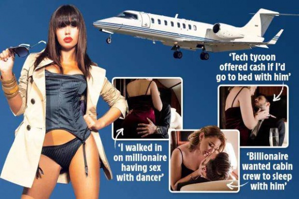 Nữ tiếp viên hàng không hé lộ chuyện mây mưa và bí mật trên chuyên cơ riêng xa hoa