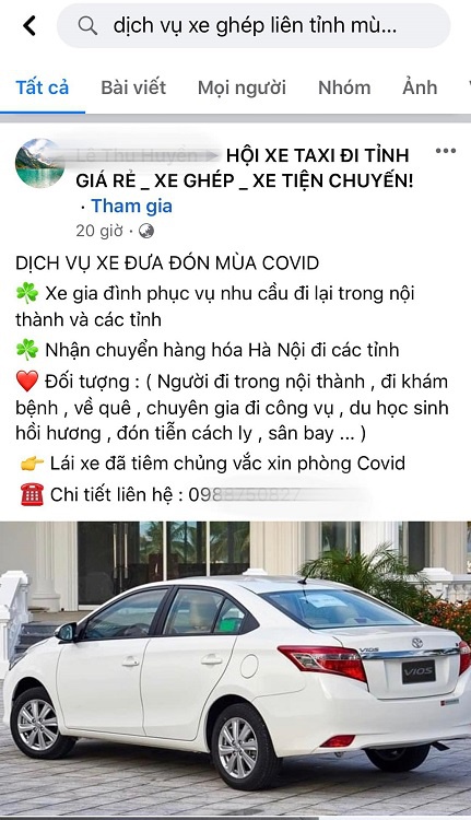 Tin tức 24h: Lộ giá dịch vụ xe ghép “thông chốt” đưa người từ quê lên Hà Nội