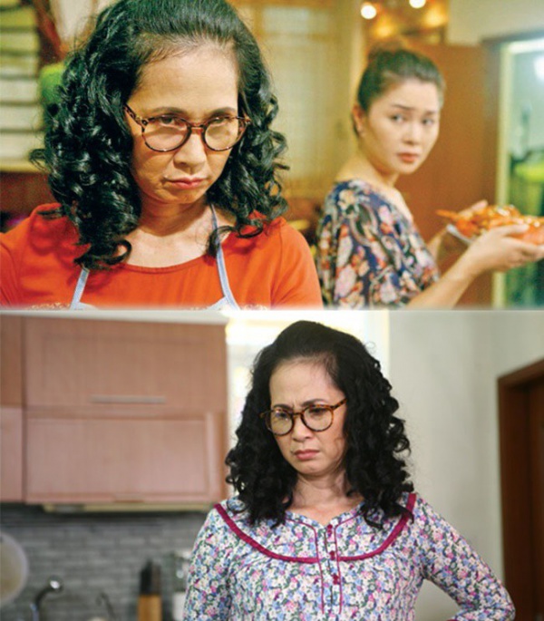 Bà mẹ chồng tai quái của màn ảnh Việt: Hạnh phúc yên bình, có 2 cô con dâu "cực láo"