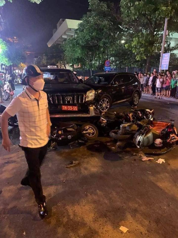 Xử lý ra sao tài xế ôtô Santa Fe trong vụ tai nạn liên hoàn ở Hà Nội?