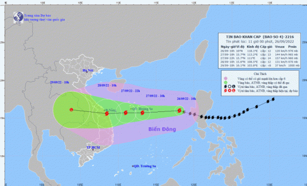 Bão Noru có nhiều điểm tương đồng với siêu bão Xangsane 2006 - cơn bão từng gây thiệt hại 10.000 tỷ đồng, khiến 76 người thương vong tại miền Trung