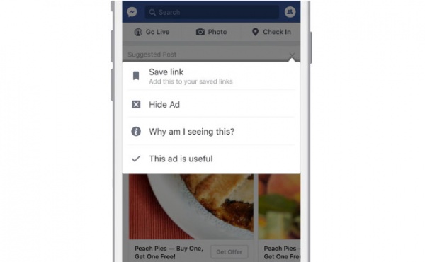 Facebook sắp cho phép người dùng kiểm soát quảng cáo